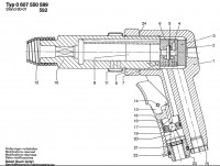 Bosch 0 607 550 589 ---- Chipping Hammer Spare Parts